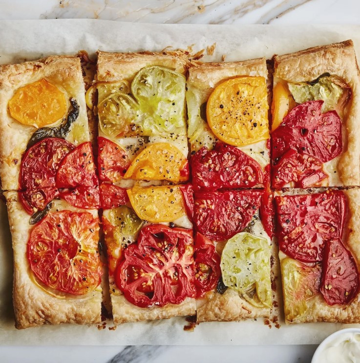 Tomato Lemon Tart