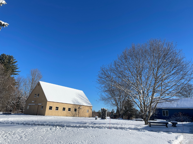 Viles Arboretum Augusta Maine Winter 2023